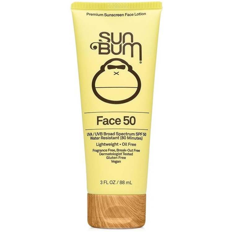 2023 Sun Bum Original SPF 50 Sunscreen Face Lotion 88ml SB343152